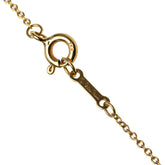 ティファニー パロマ ピカソ グラフィティ X ペンダント キス ネックレス K18YG イエローゴールド レディース TIFFANY&Co. 【中古】